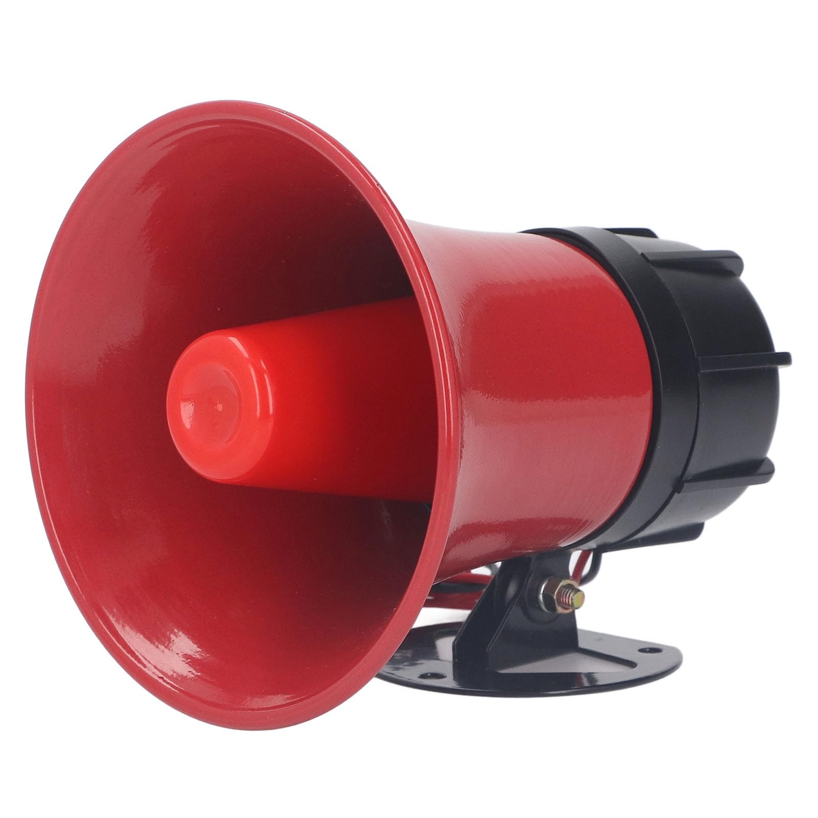 Sirena de Seguridad con Alarma Industrial, 120dB, 30W, bocina de Sonido de Emergencia, ABS, Puerto Exterior (CA 220 V.)