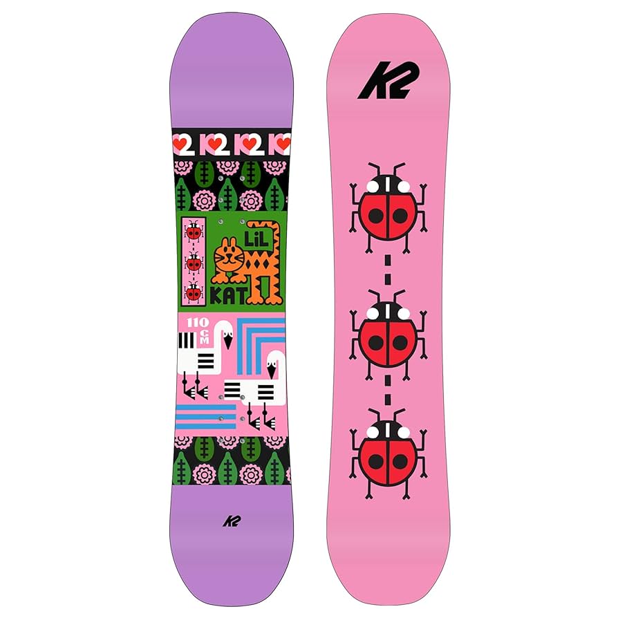 K2 Lil Kat スノーボード 　110センチ K2 Lil Kat 11F0047 Girl's Snowboard : Amazon.co.uk: Sports