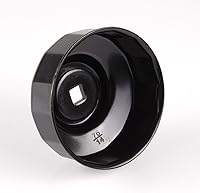 Vista 2 de KiWAV Herramienta de extracción de llave de filtro de aceite compatible con flautas Harley-Davidson de 2.992 in x 14