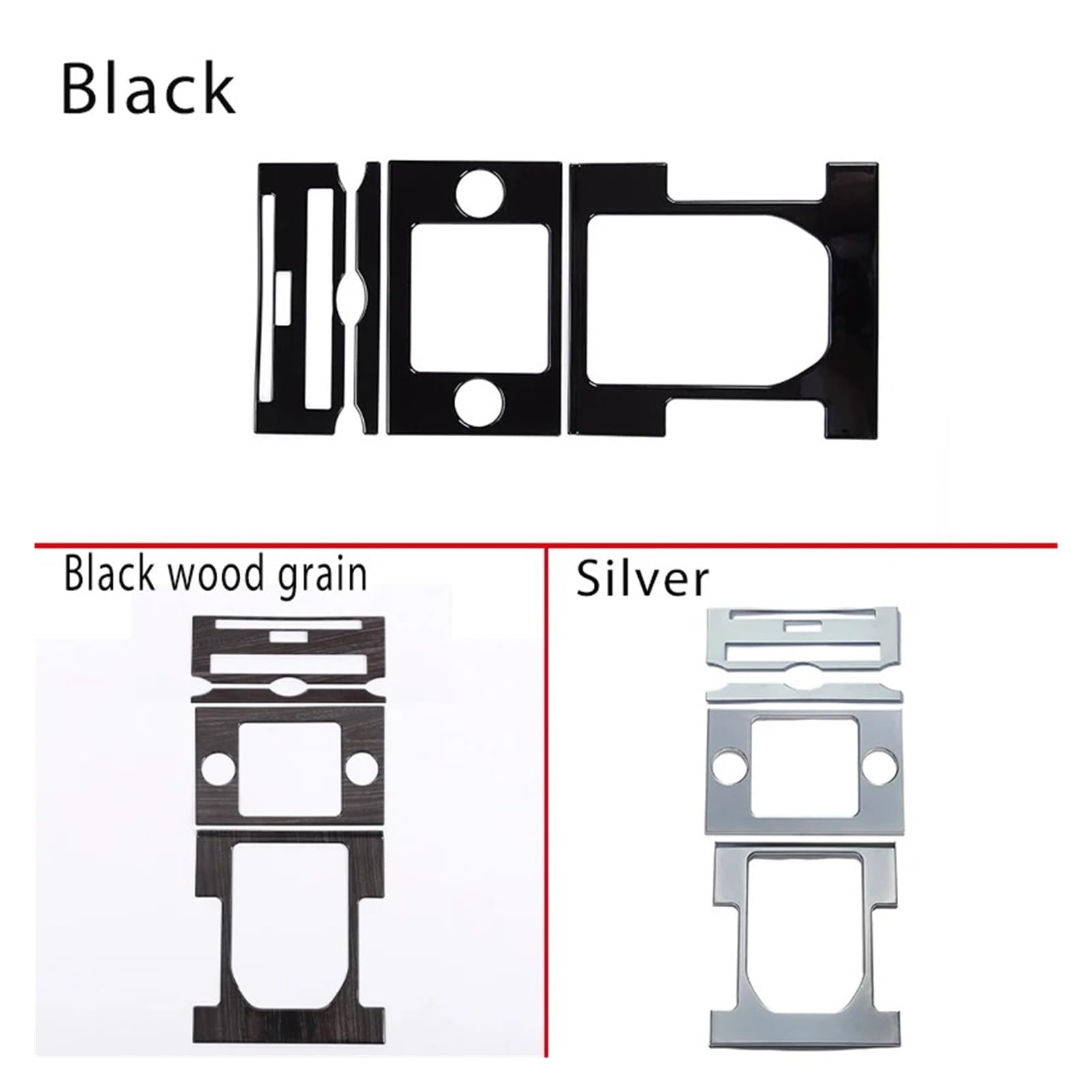 Auto Interieur Auto Styling ABS Glanz Schwarz Center Konsole Getriebe Shift Rahmen Abdeckung Trim Zubehör Für Land Für Rover Für Discovery 4 LR4 2010-2016 Innen Trim Zubehör(F)