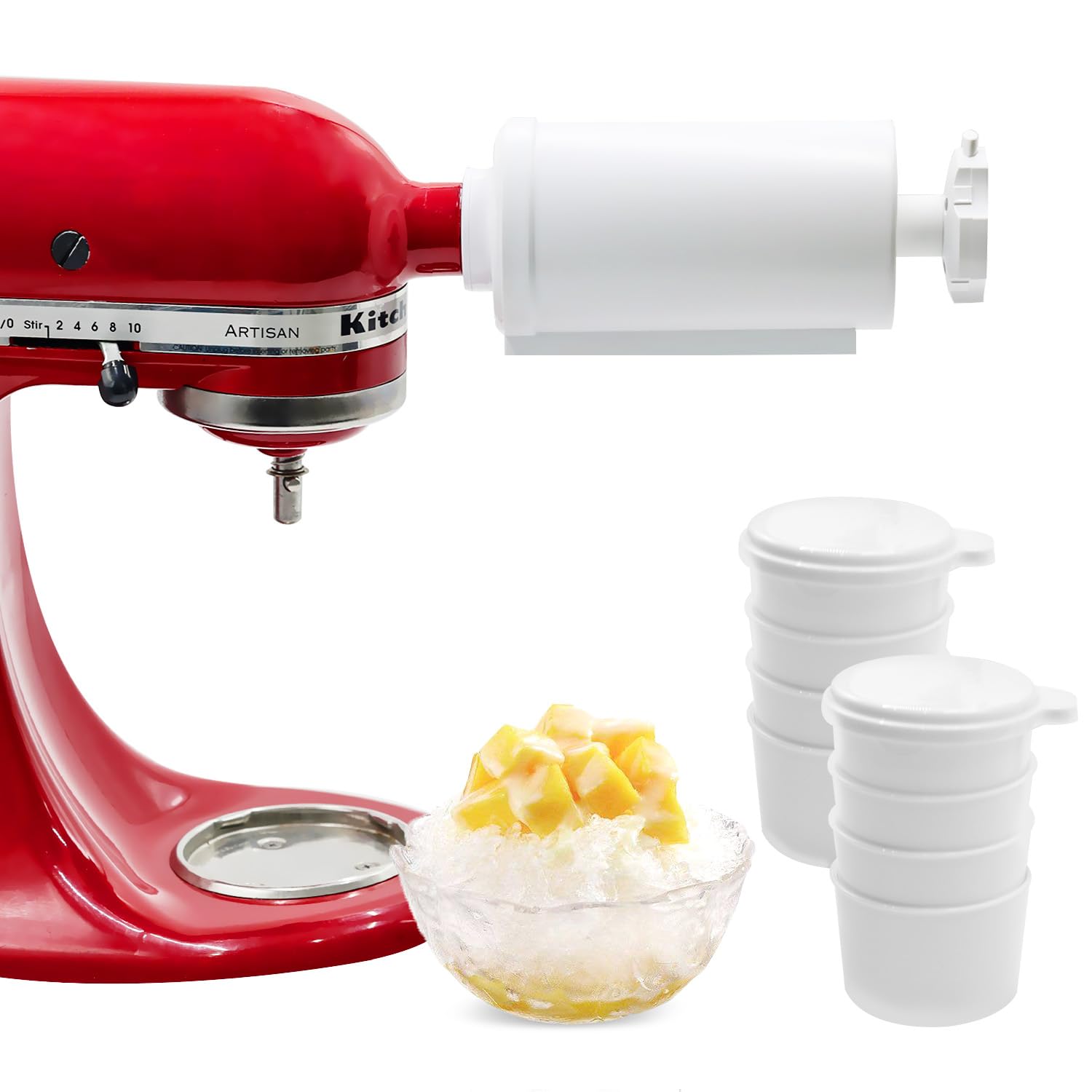 Amazon.com: Shave Ice Attachment for Kitchenaid Stand Mixer