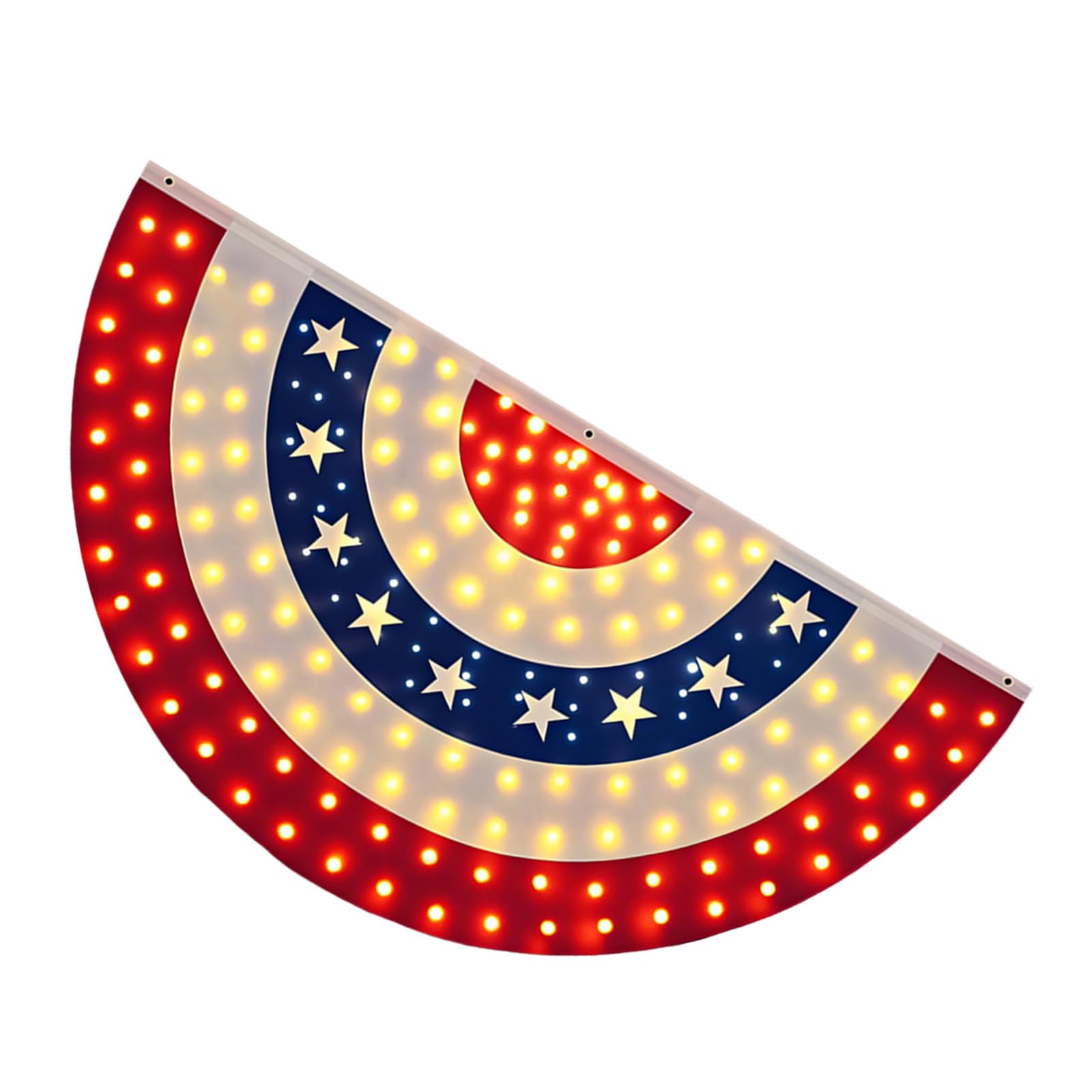 Bandiera per fan illuminata a LED per feste nazionali, A