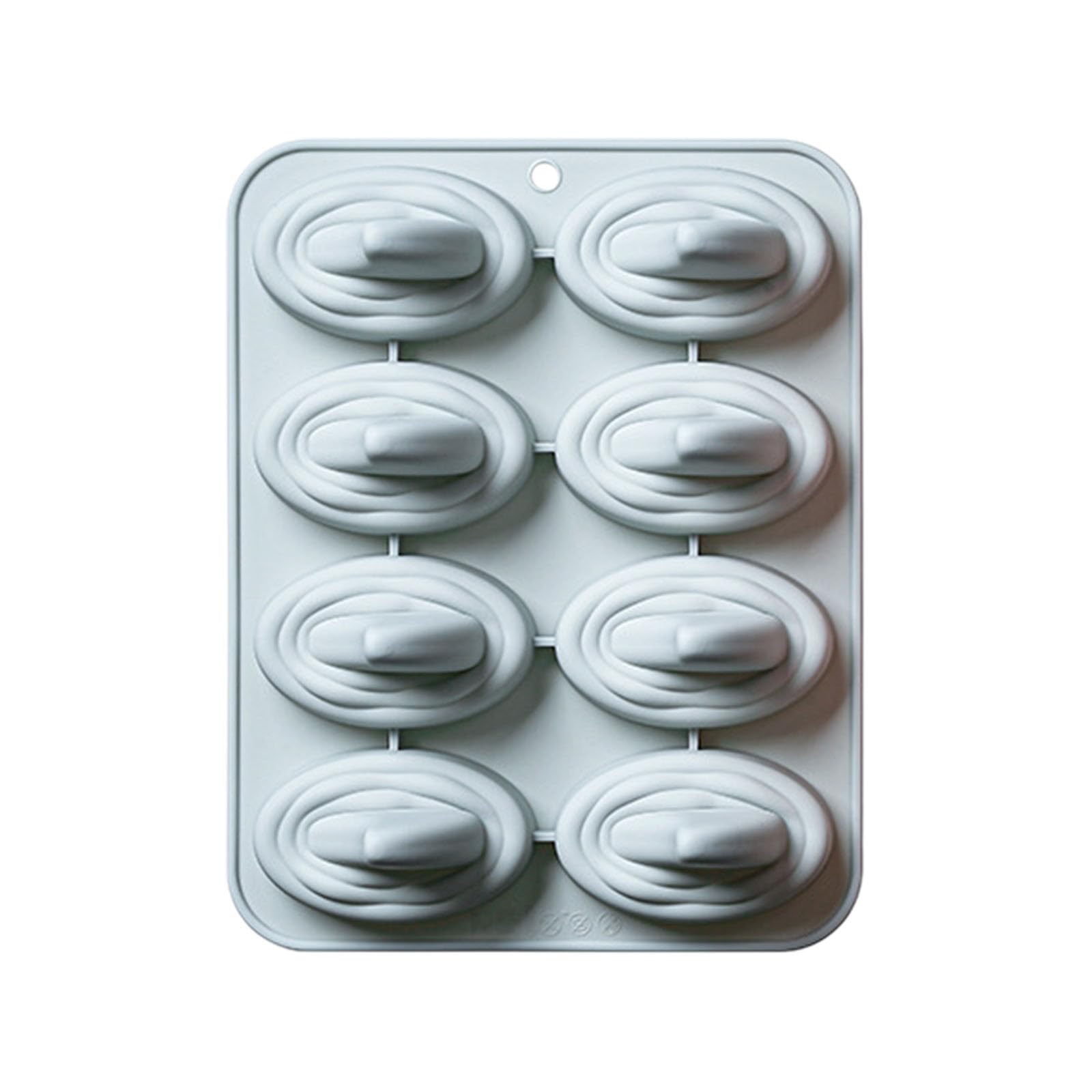 hogtnd Silicone Fish Fin Ice Cube Maker, Perfect for Parties and Home Pubs, Easy to Clean, Silicone Fish Baking Moulds, Home Club Accessories, Ice Equipment
