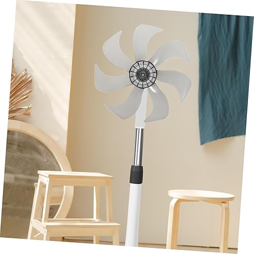 Miniatura 8 de Cuchillas de repuesto de ventilador de 14 pulgadas, aspas de ventilador de plástico de 7 hojas para ventiladores eléctricos de mesa de pedestal,