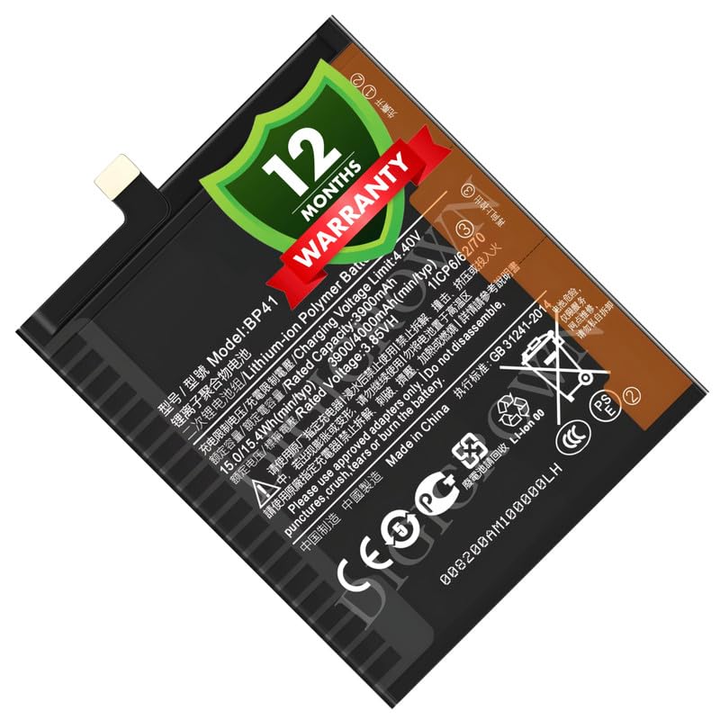 Image of Original BP41 Battery Compatible for Xiaomi Redmi K20 | Xiaomi Mi 9T - (4000mAh) - 1 Year Warranty DF7