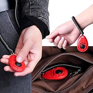   Pet-Training-Clicker-with-Wrist-Strap-Dog-Training-Clickers-New-Red-Bluegreen