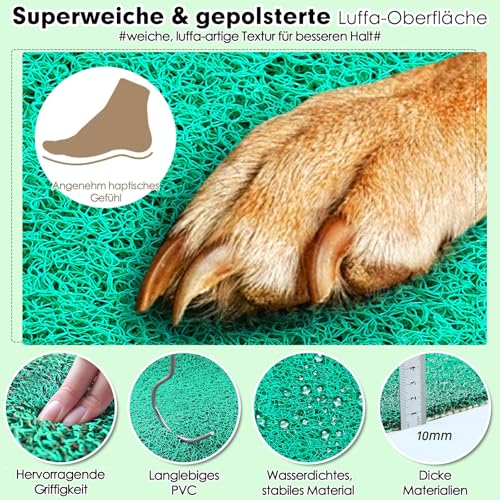 Maximale Länge 180cm Große Hunderampe Auto, Klappbare Hunde-Rampe mit Anti-Rutsch-Oberfläche, Hunderampe Auto Klappbar für SUV, LKW & Outdoor Treppen, Hundetreppe Auto für 100kg Große Hunde SUV & LKW