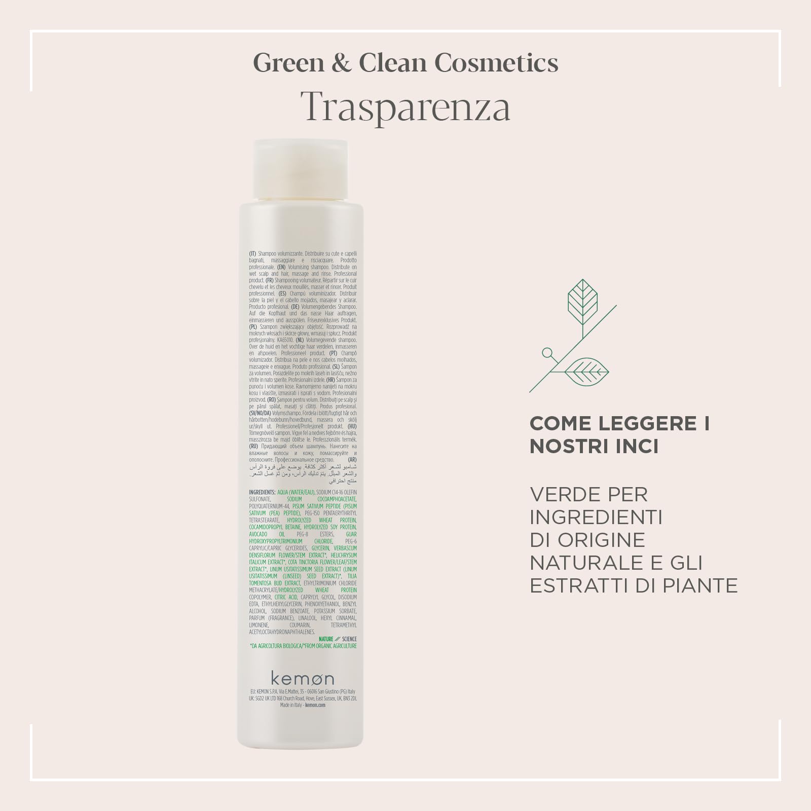 Actyva Shampoo für Volumen und Fülle, für feines Haar, mit Leinsamen, ohne Silikon, 250 ml (Packung mit 2)
