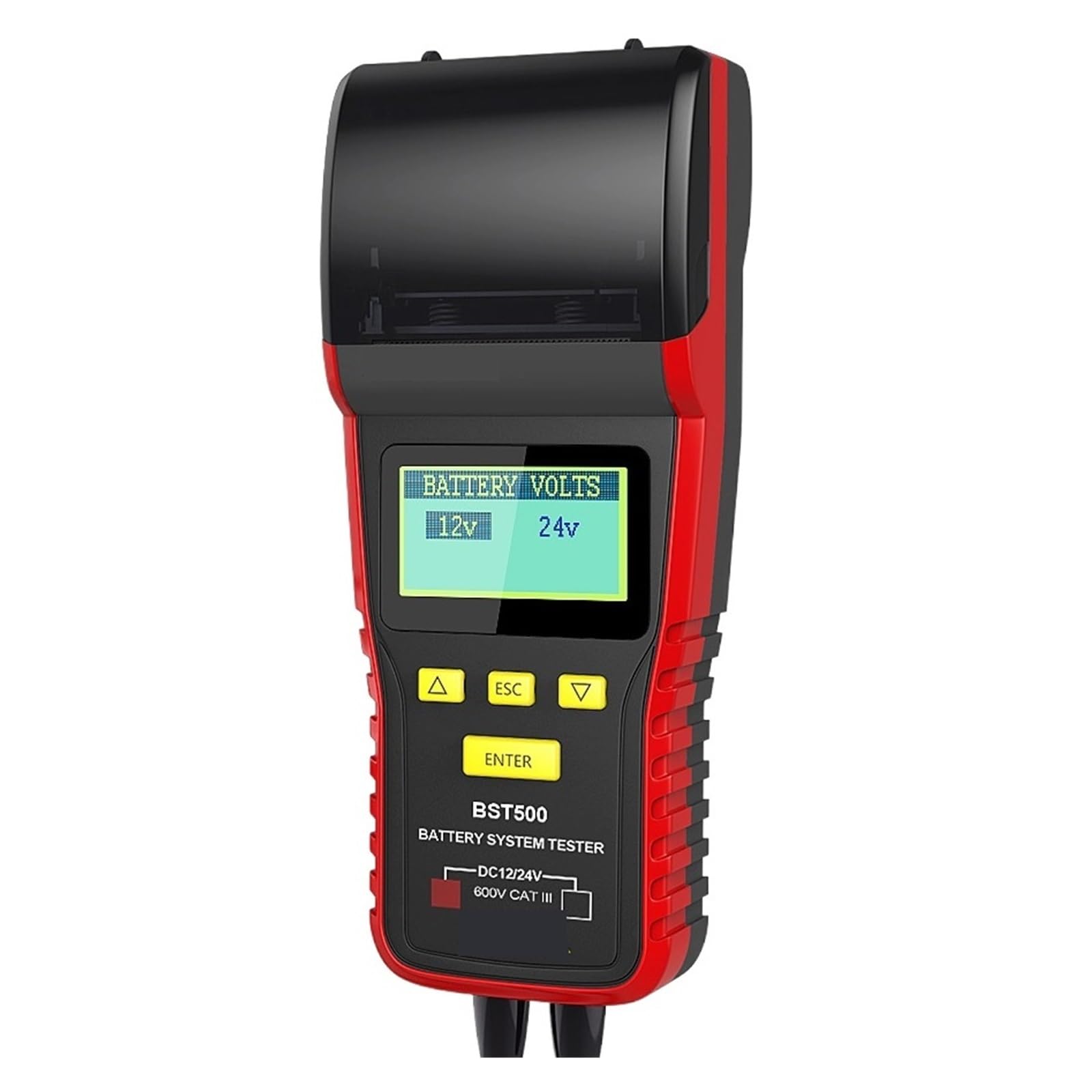 Tester Akumulatora Samochodowego 12V 24V 100 Do 2000 Test CCA Heavy Truck Analizator Narzędzie Diagnostyczne Samochodów Szybkie Dokładne Wykrywanie