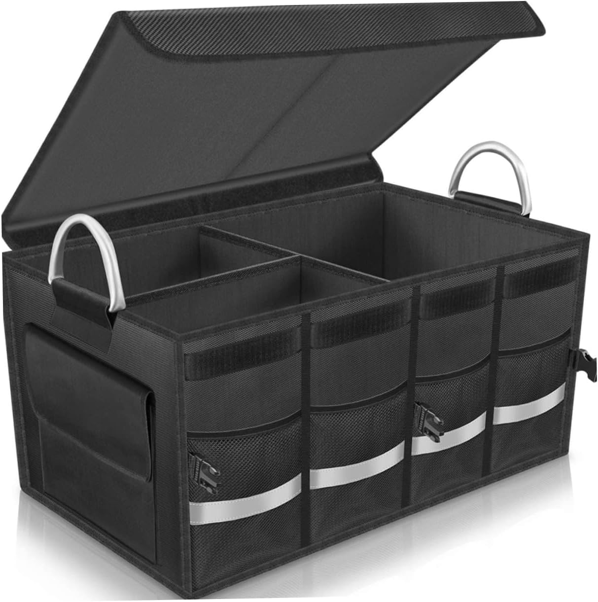 OUNONA 1pc Car Trunk Organizer Foldable Storage Box for Vehicle for Use Keeps Neat and Tidy and Wear-resistant Design