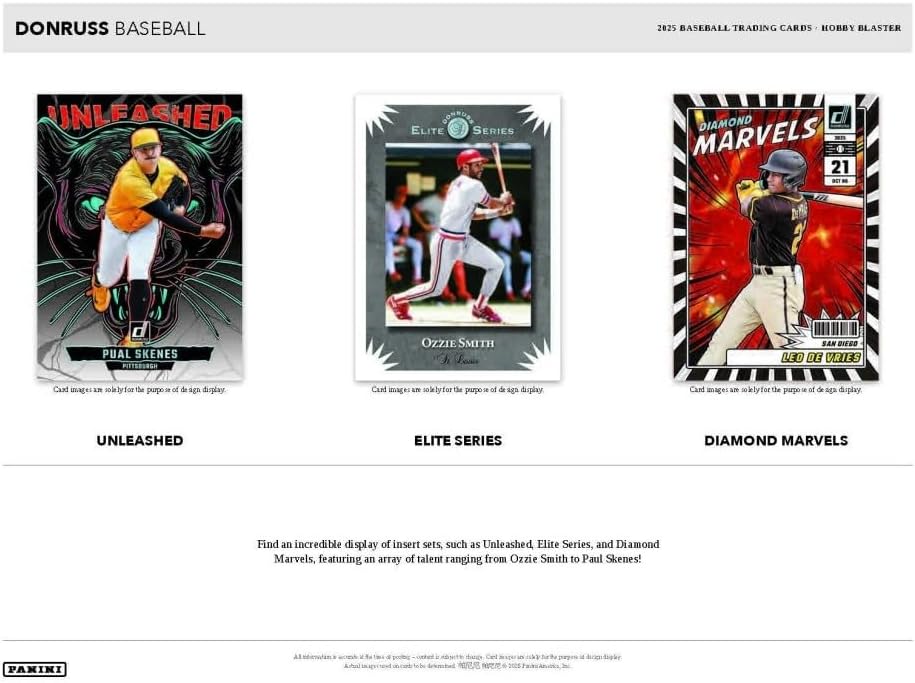 Hobby Exclusive 2025 Panini Donruss Baseball Blaster Box HOFBC