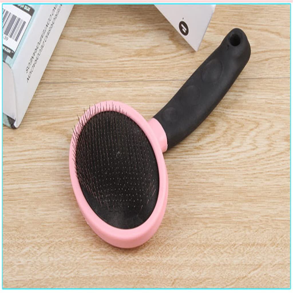 Pet Hair Trimmer Peine Perro Gatos Suministro de Aseo Cepillo Slicker Herramienta multifunción Pet Dog Práctica Aguja Peine Removedor de Pelo Rastrillo (Color : B) (A)