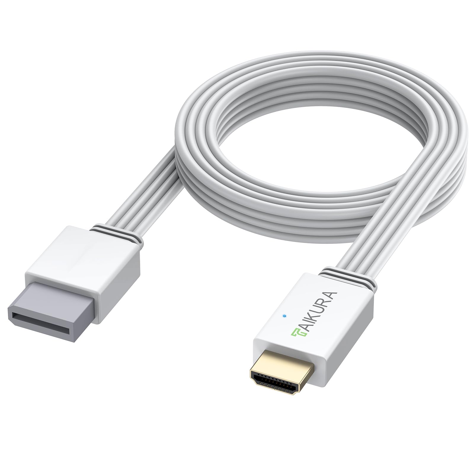 Convertidor Wii a HDMI 1,5 Metros, Adaptador de Wii a HDMI 1080P/720P para HDTV, Monitor y Proyector, Compatible con NTSC 480i 480p PAL 576i, Plug and Play