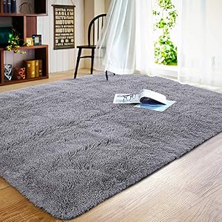 Soft Fluffy Shaggy Kids Room Nursery Rug Warm Area Rugs Bedroom Living Room
