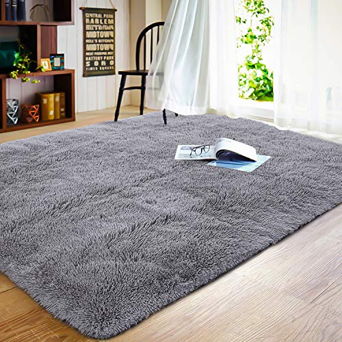 Soft Fluffy Shaggy Kids Room Nursery Rug Warm Area Rugs Bedroom Living Room