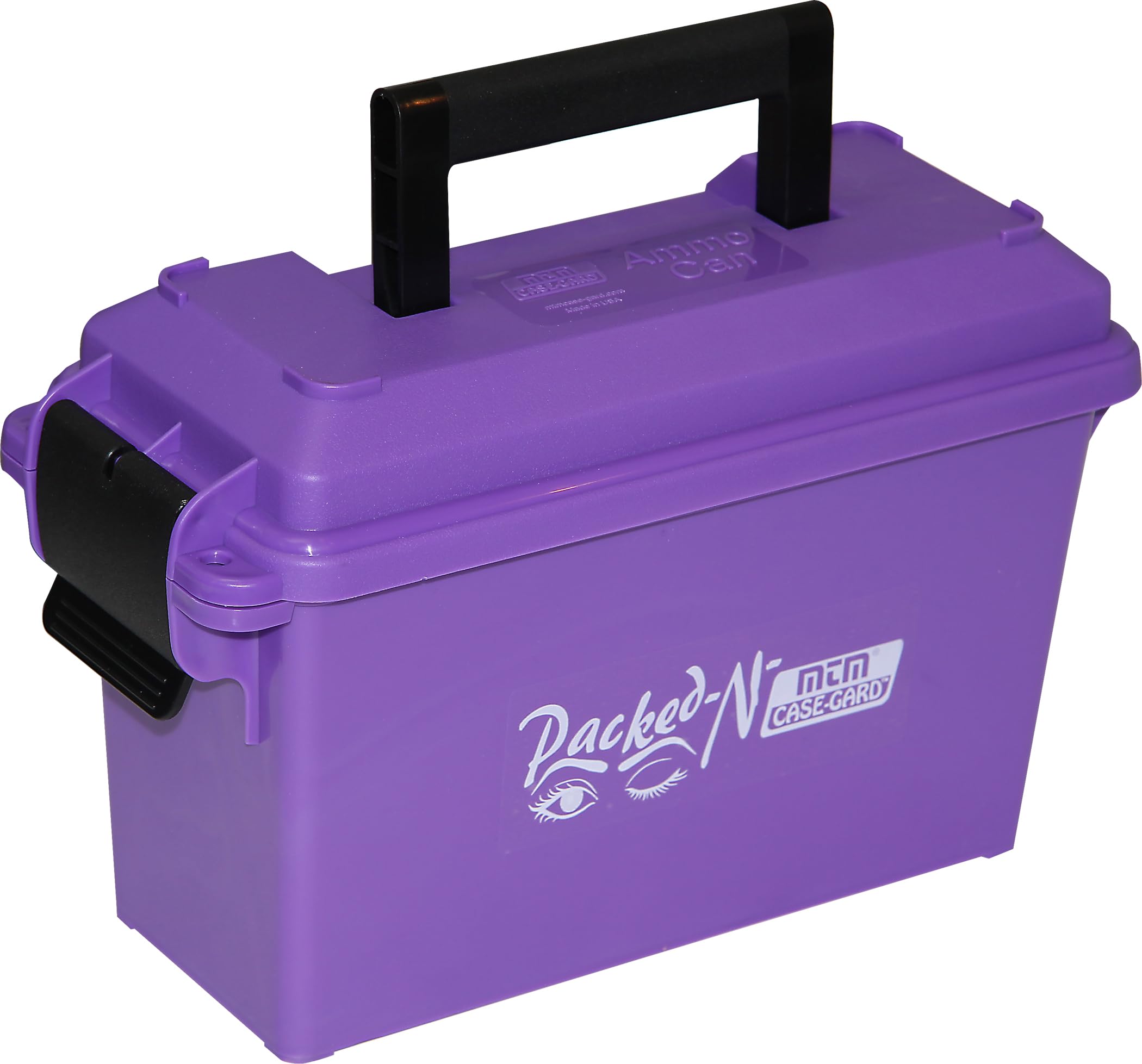 MTM Munitionsdose 30 Kaliber hoch (lila), Ansicht 2