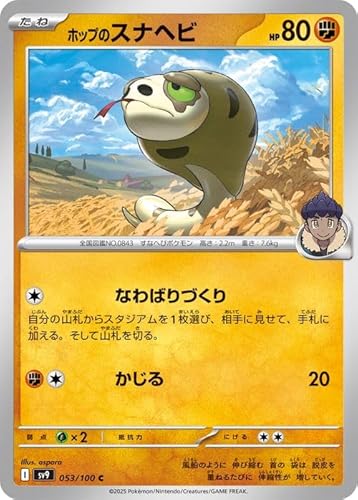 �|�P�����J�[�h�Q�[��SV sv9 �g���p�b�N �o�g���p�[�g�i�[�Y �z�b�v�̃X�i�w�r C (053/100) | �|�P�J �� ���˃|�P���� I