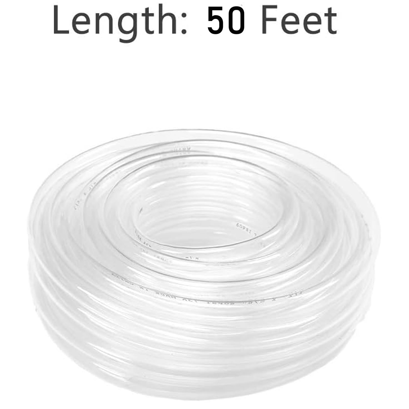 Eastrans Clear Vinyl Tubing Flexible PVC Tubing