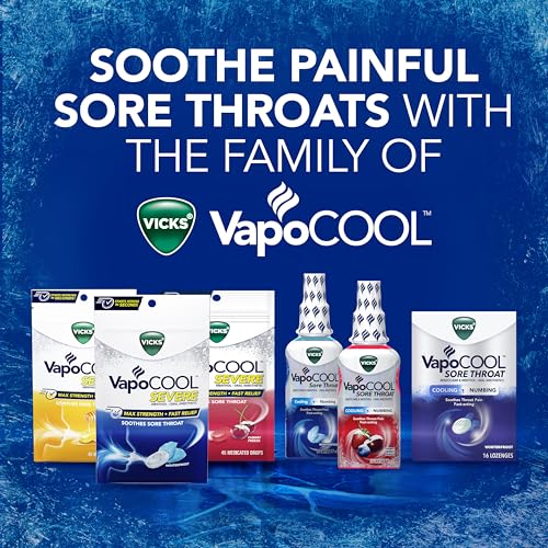 Vicks Vapocool Severe Medicated Sore Throat Drops thumb #7