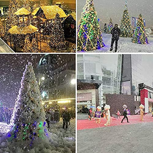 Máquina de nieve profesional de 2000 W para DJ, fiestas y escenarios, generador de copos de nieve con control remoto y ángulo ajustable de 90°, ideal para Navidad miniatura 7