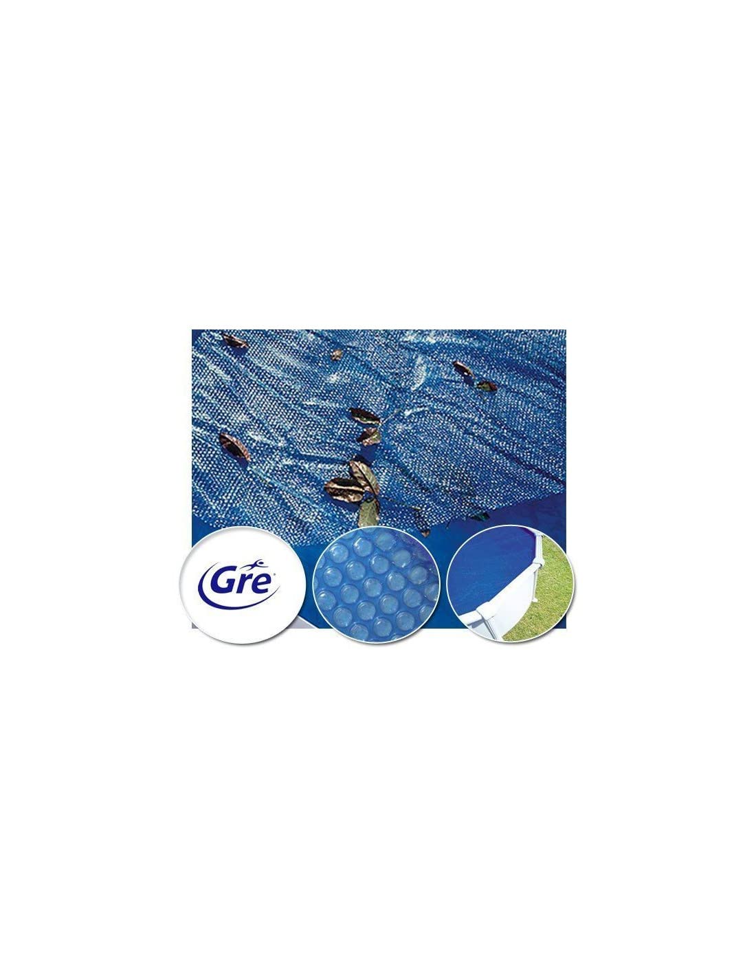 GRE - Cubierta isotérmica para piscina de 180 micrones - 725X370