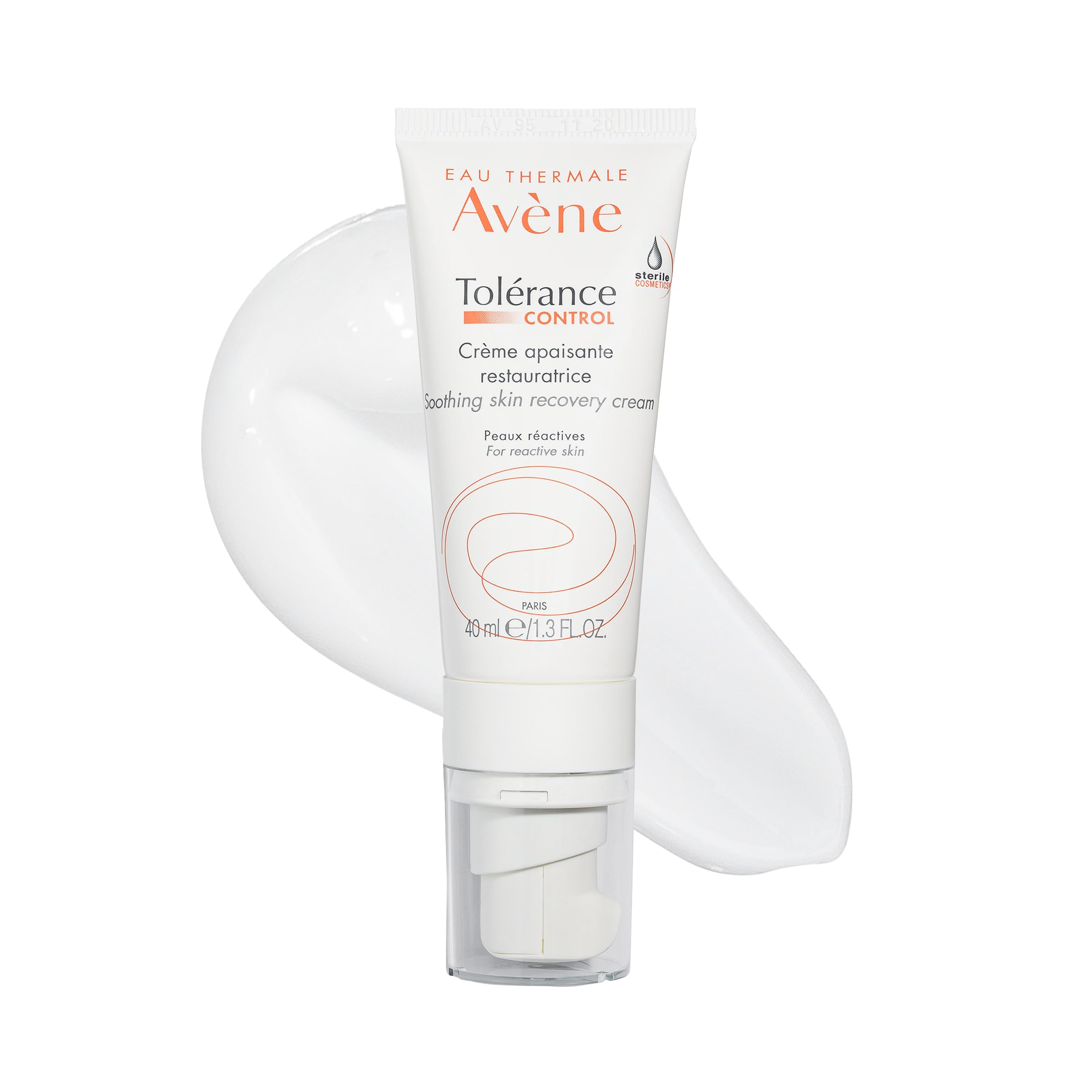 AveneTolerance Control Soothing Skin Recovery Cream For Women 38.3 G (Pack Of 1),White Cream