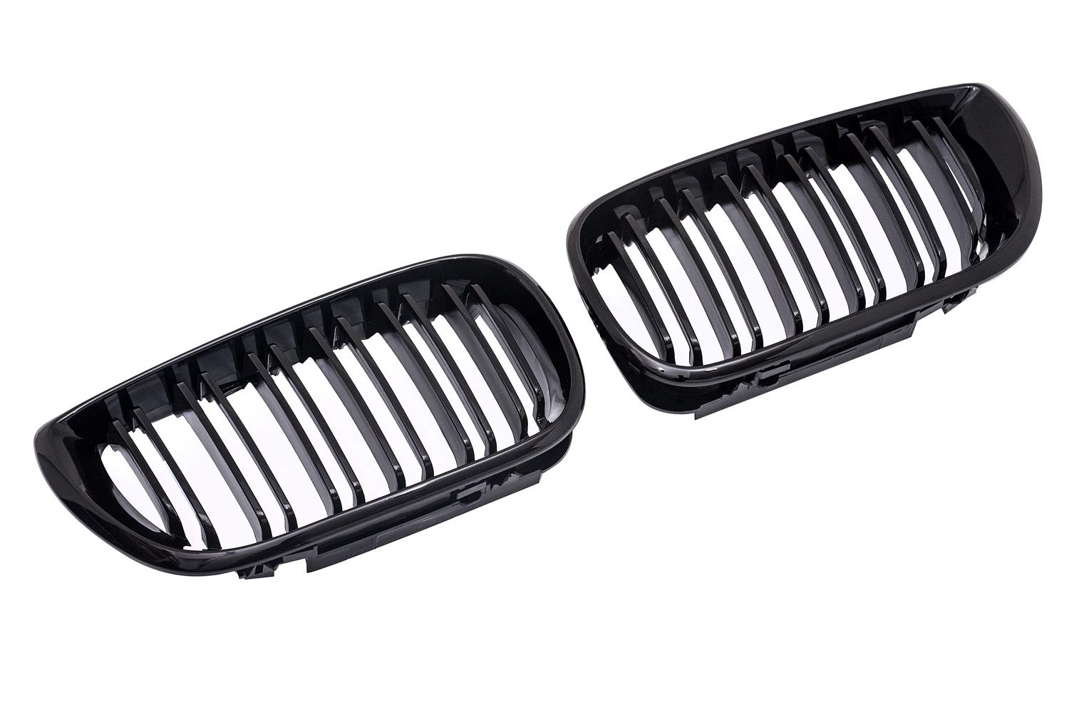 Calandre haricot noir brillant pour BMW Série 3 E46 Berline et Touring 2002-2005