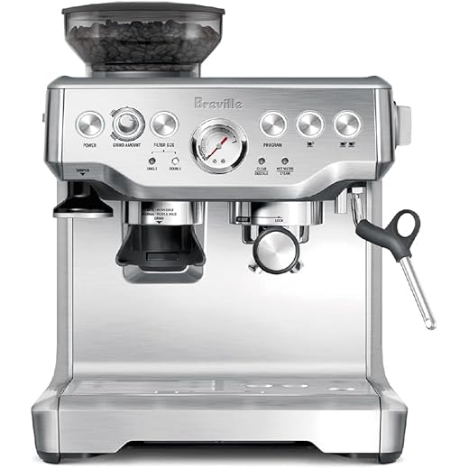 Breville RM-BES870XL espresso Maker, Silver