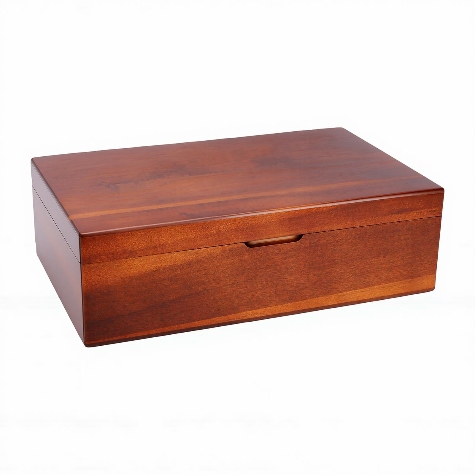Teebeutel-Organizer aus Holz mit Mehreren Fächern und Klappdeckel, Teebeutelhalter für die Küche, das Büro und Zuhause