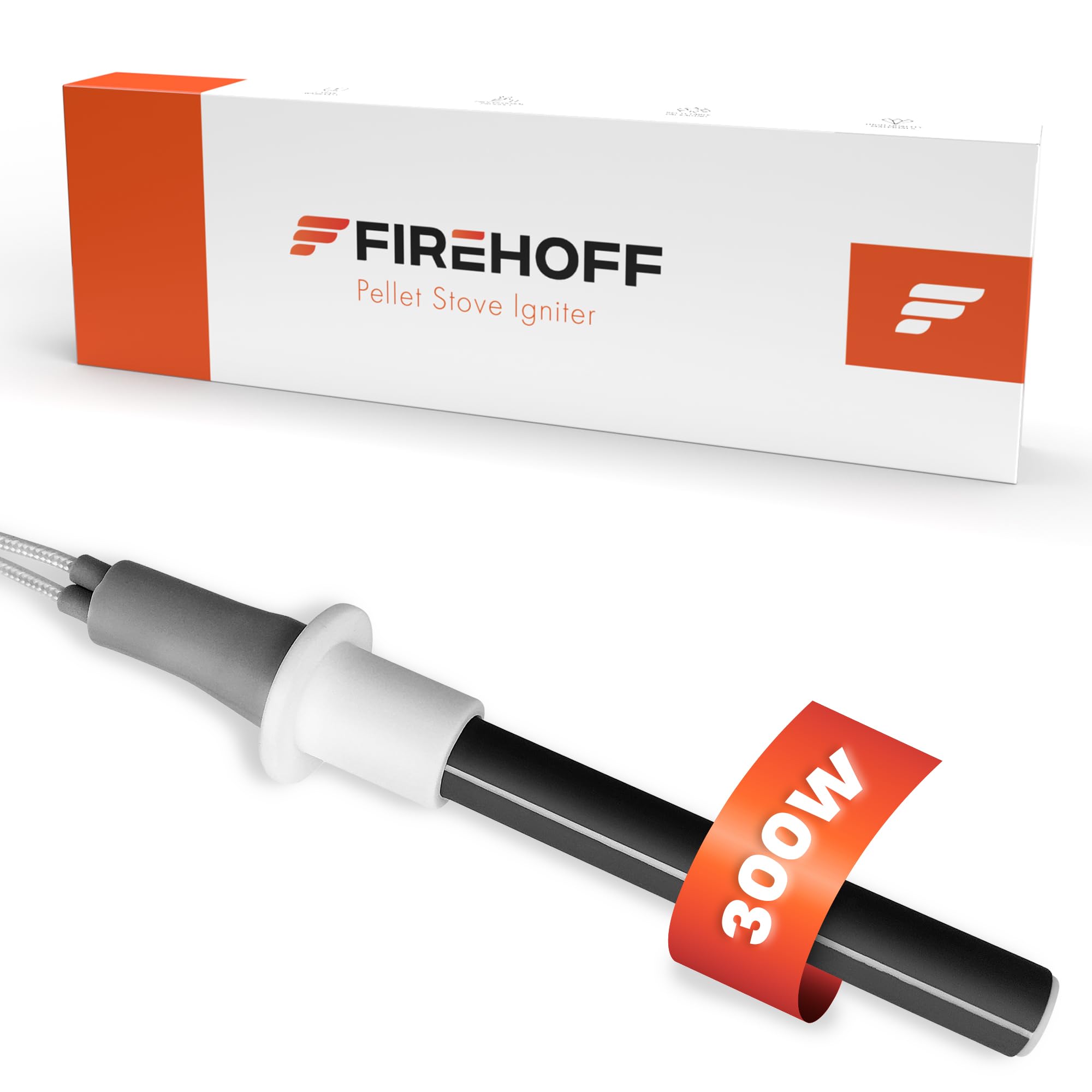 Produktbild von Zündkerze Für Pelletofen – 150/140mm, 9,9mm, 280W, 3/8" Mutter, Kompatibel Mit PIAZZETTA, MCZ, RED, INVICTA U.v.m.