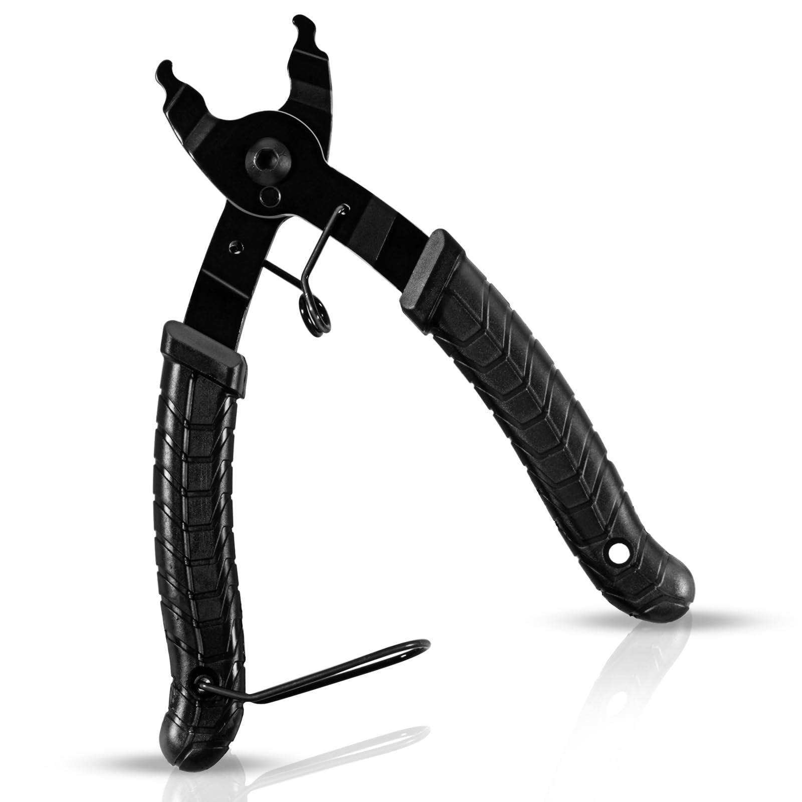 Bike Link Pliers, Bike Chain Pliers Master Link Pliers Bike Chain Removal Tool 2 in 1 Opener Closer Plier Compatible with All Speed Bicycle Master Link Pliers
