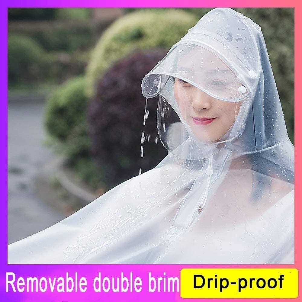 Poncho rowerowe Męskie damskie Kolarstwo Rowerowe płaszcze przeciwdeszczowe Peleryna przeciwdeszczowa Poncho Wiatroszczelny płaszcz przeciwdeszczowy z kapturem Pokrowiec na hulajnogę (zielony 3XL)
