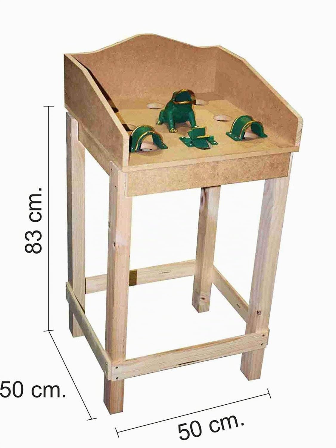 Jeu de la grenouille en bois