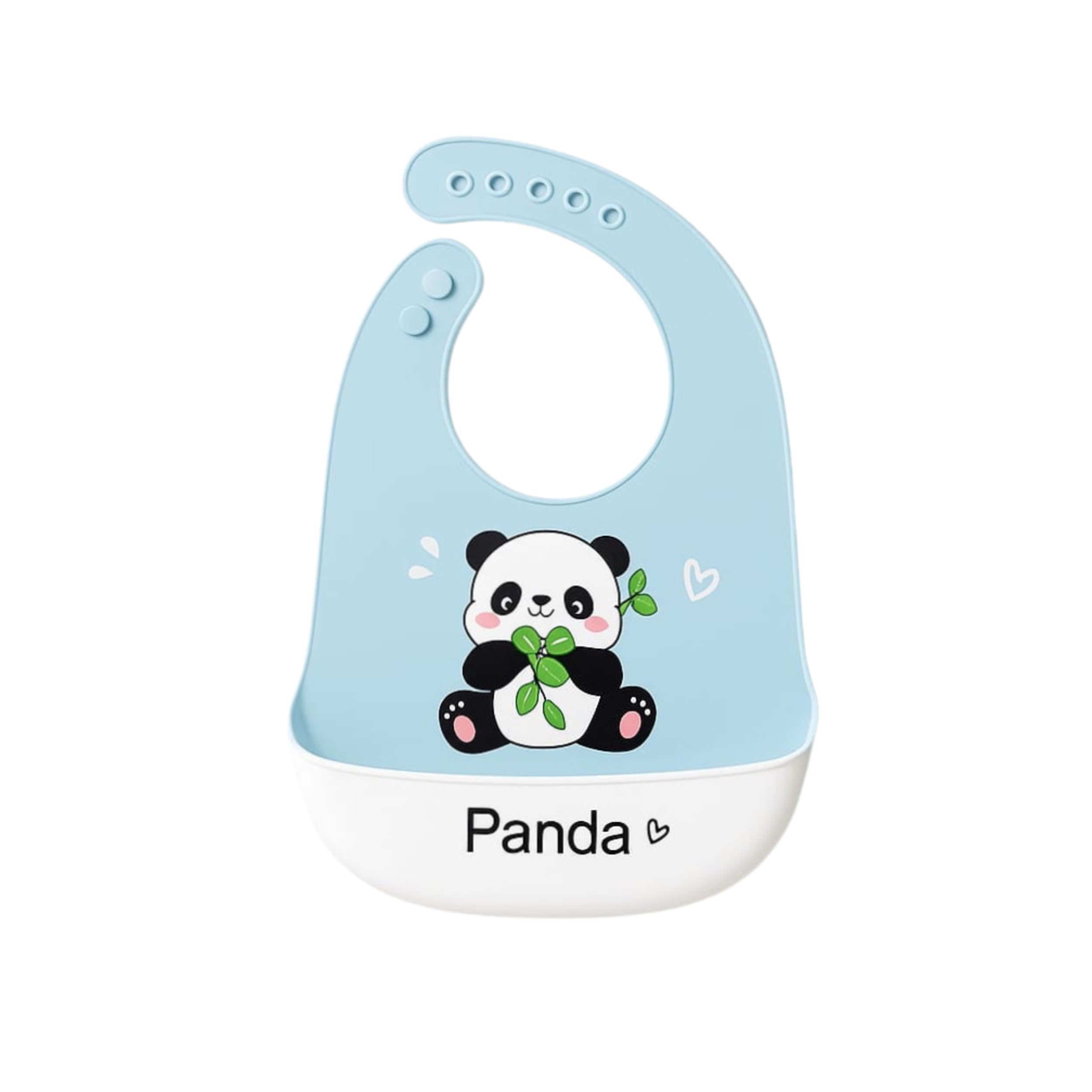 BANNI Silicone Baby Bib with Wide Spill Crumb Catcher Pocket, Waterproof, Adjustable Neck, Easy-Clean, Cartoon Prints, for Infants, Toddlers, and Kids-image-17