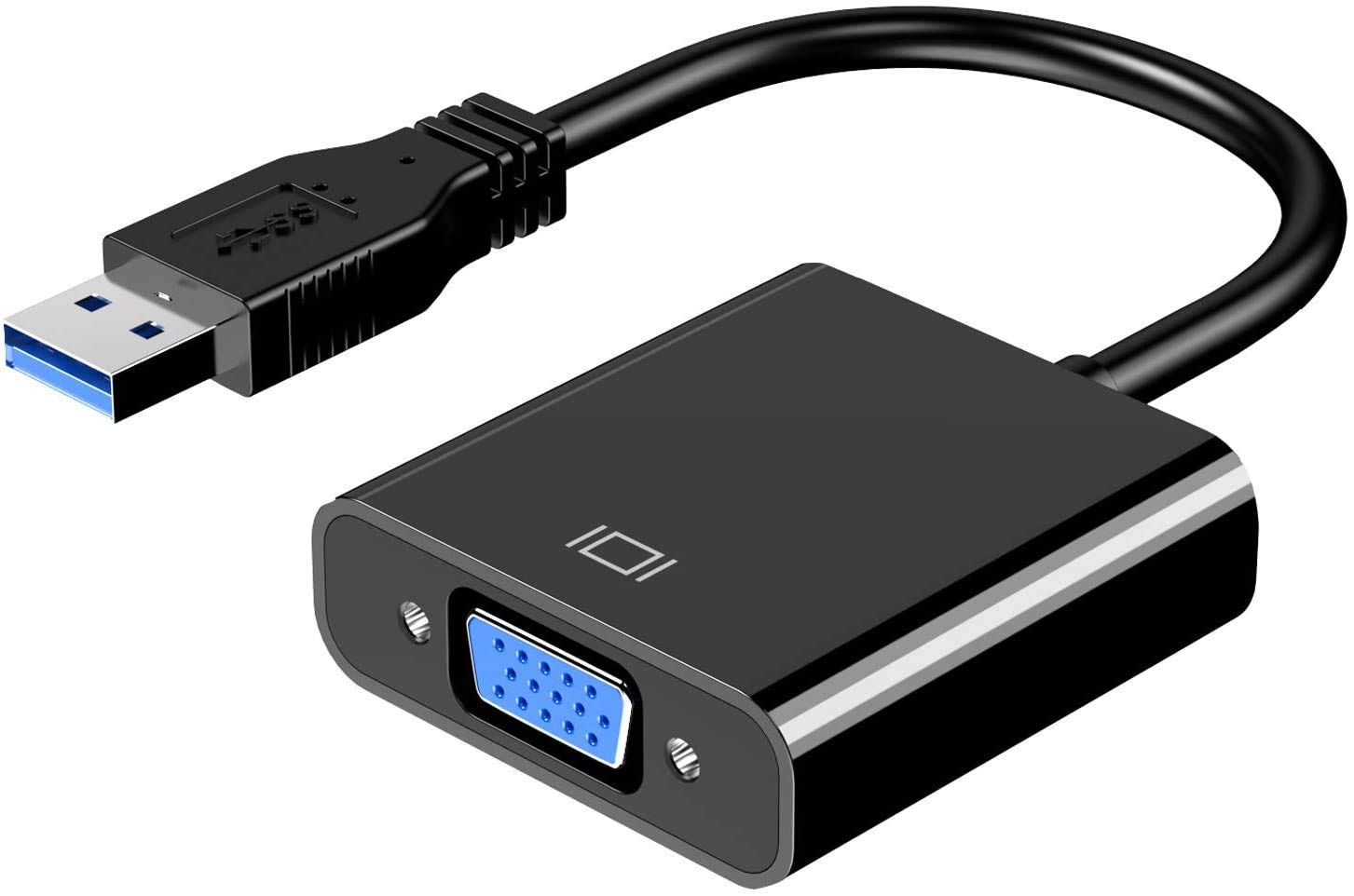 USB to Vga Adapter,USB 3.0/2.0 to Vga Adapter Multi-Display Video Converter- Pc Laptop Windows 7/8/8.1/10,Desktop,Laptop,Pc,Monitor,Projector,HDTV,Chromebook. No Need Cd Driver. (Black)-image-31