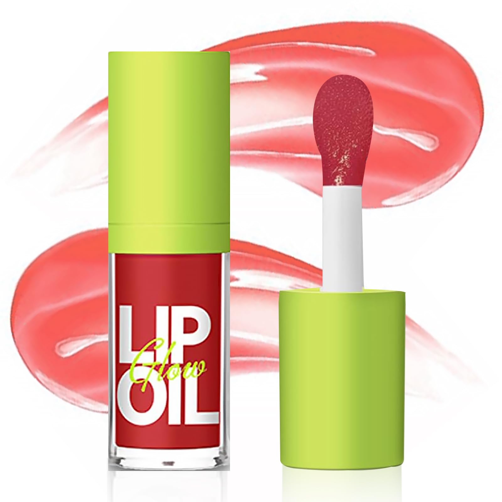 INBOLM Fat lip oil Lip Oil Set - Long Lasting Lip Oil Light Lip gloss Set - Glitter Liquid Lip Gloss - Moisturizing Tinted Lip Gloss Lip Plumper Lip Balm - High-Shine