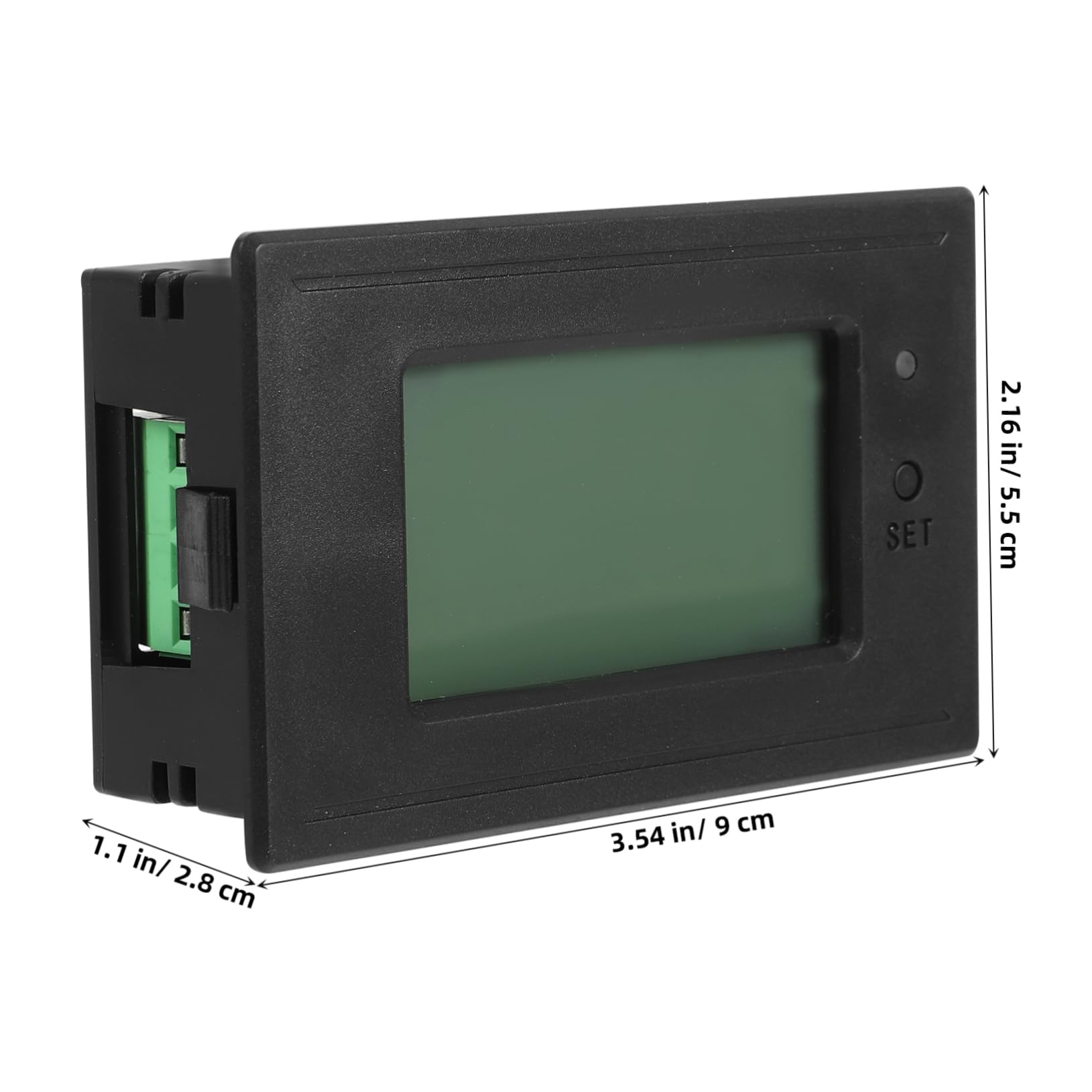CIYODO LCD Ac Voltage Power Home Power Usage Meter Easy Installation for Real Monitoring