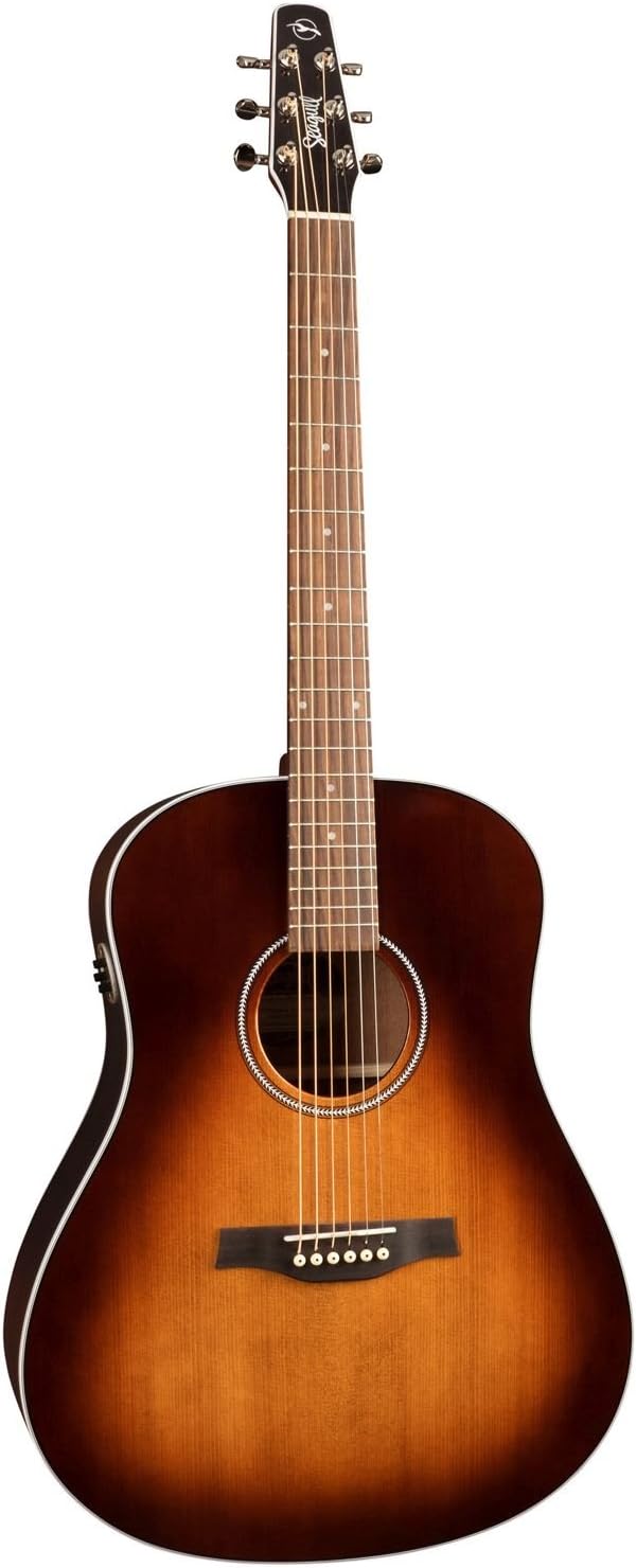 Seagull Maritime SWS Burnt Umber GT QIT Acoustic Electric Guitar