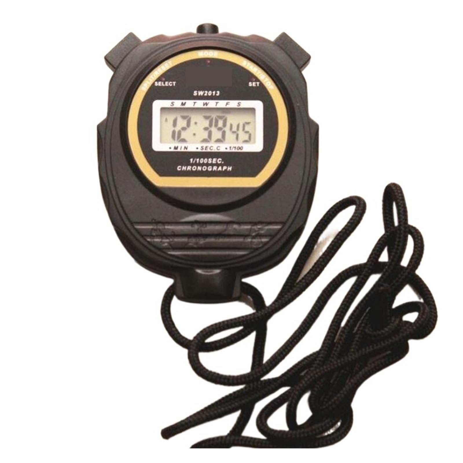 Electronic Stopwatch Sports Fitness Timer Running Athletics Training Swimming Referee Precision Timing