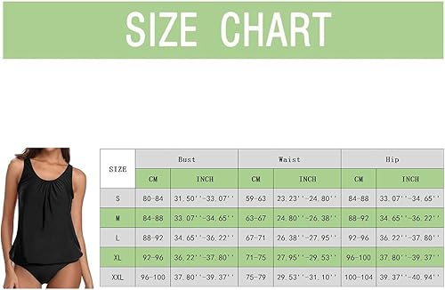 Miniatura 6 de Plus Sized Womens Swimsuits Women Two Tummy Swimsuit with Shorts Piece Bathing Sporty Swimsuits for Women Two