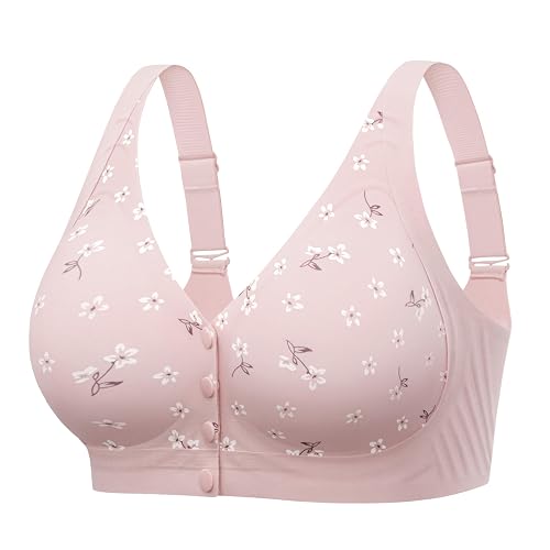 Angelhood Jelly Front Closure Women's Bra Daisy Wireless Surgical Bralettes