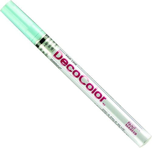 Conjunto marcadores de punta fina Uchida 6 unidades Decocolor