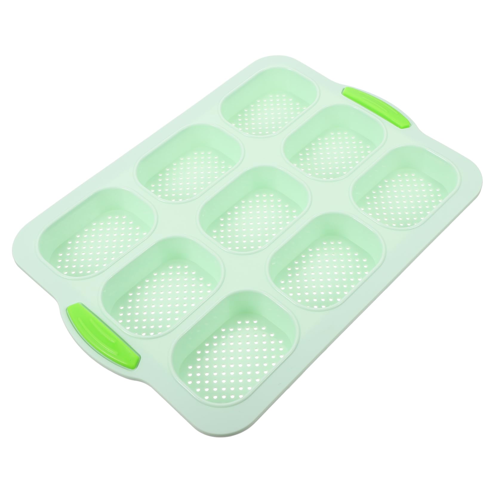 Cabilock Non-stick Silicone Baking Tray for French Bread Cavity Loaf Mold for Home and Professional Baking Easy Hot Dogs and Whole Bread