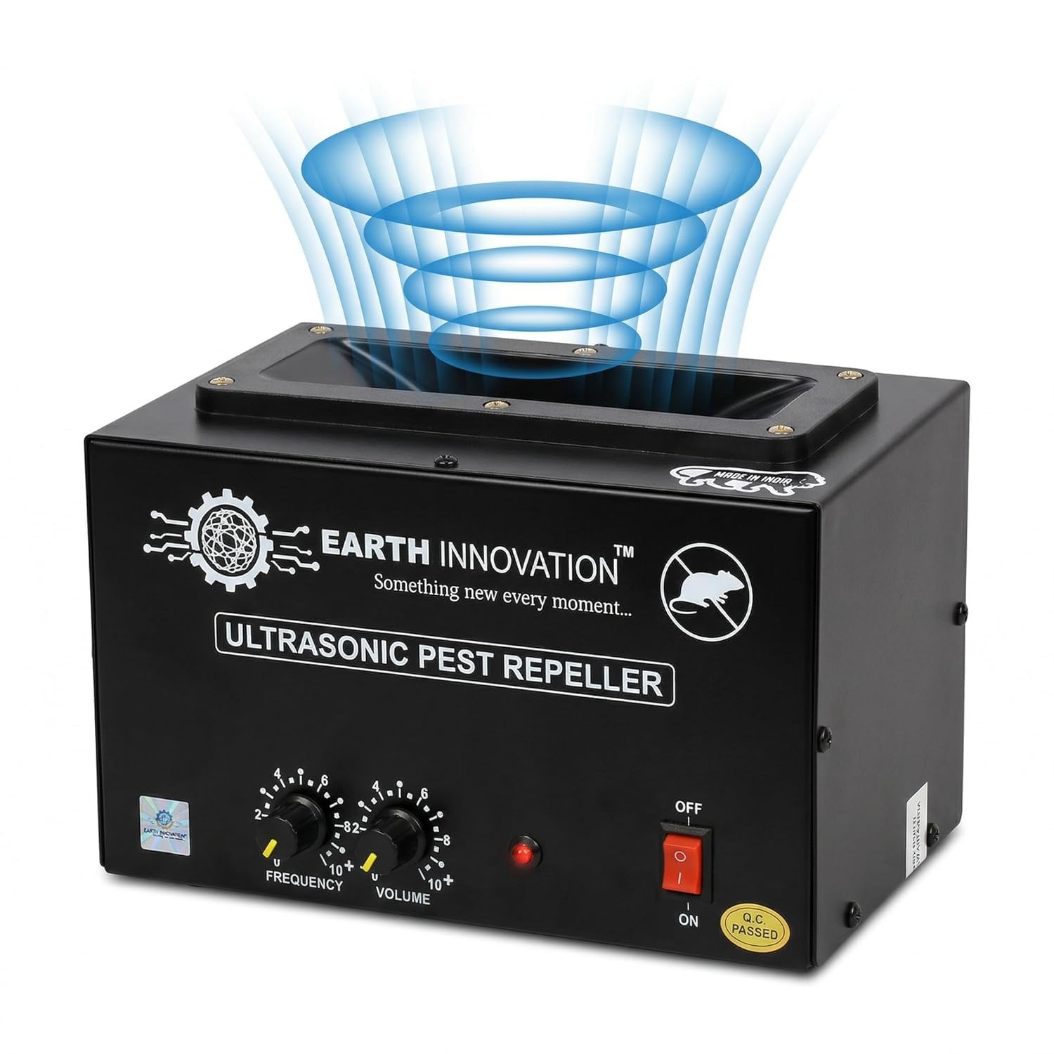 Sonic Rat and Rodent Pest Repeller Device Best for Industrial Use/Model : F2-EI07ID Made in India (Cover Area : 2500 SQ/Up to 70 Cubic Meter Area)-image-41