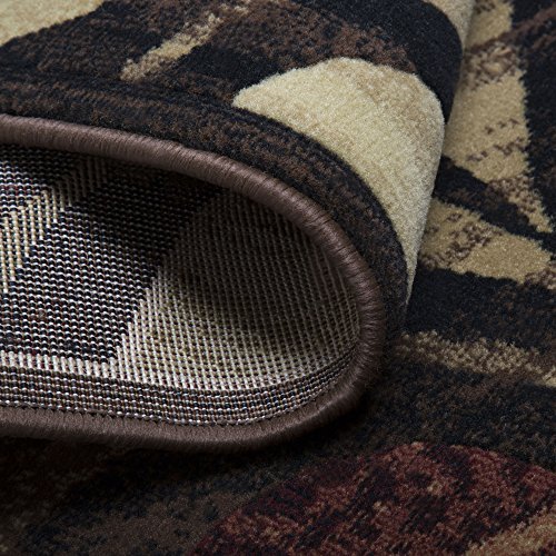 Home Dynamix Catalina Picasso Contemporary Artistic Swirl Area Rug, 7 Ft 10 In X 10 Ft 2 In, Black #TOP2