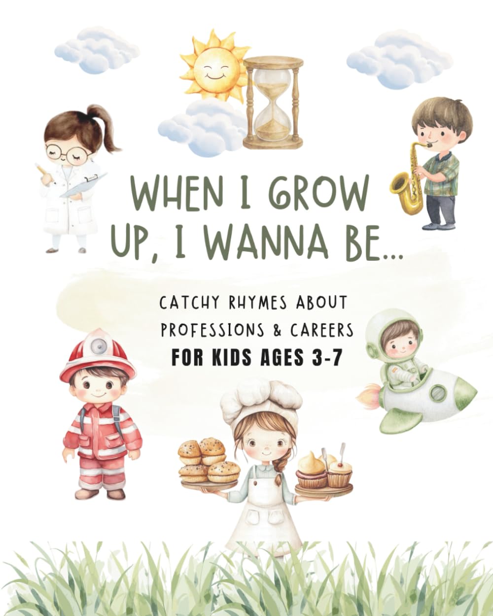 WHEN I GROW UP, I WANNA BE ...: Catchy Rhymes About Professions & Careers