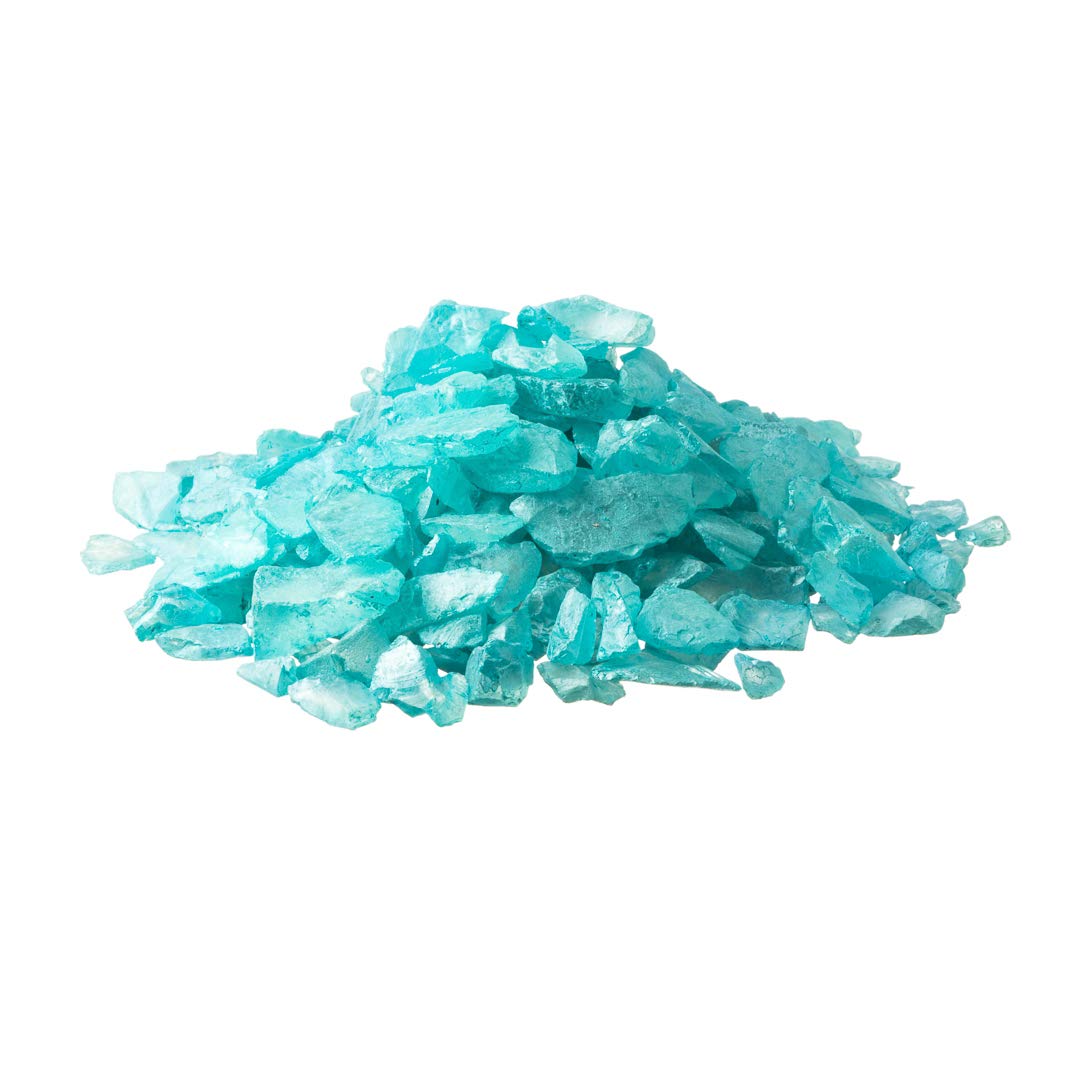 Sea Glass Chips | 22 ozs Aqua Blue Pearlized Sea Glass Chips | Bulk Pearlized Sea Glass Pieces for Craft and Décor | Plus Free Nautical eBook by Joseph Rains