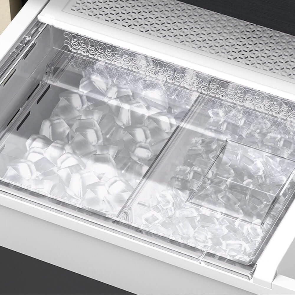 Close-up of the Dual Auto Ice Maker