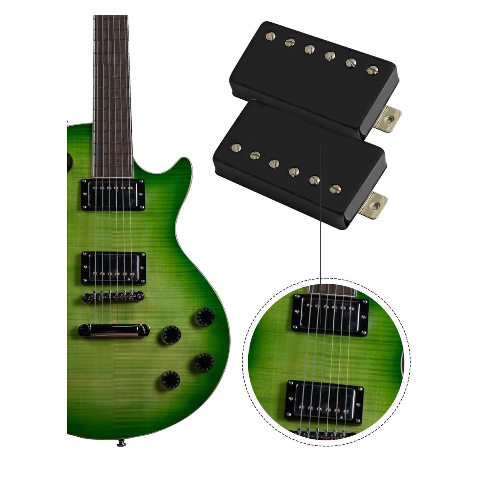 Brillbate(ブリルベイト)BR-PAF ギターピックアップ　ハムバッカー Brillbate BR-Replica 2019 Aged Cherry Sunburst w/Deep Black BZF