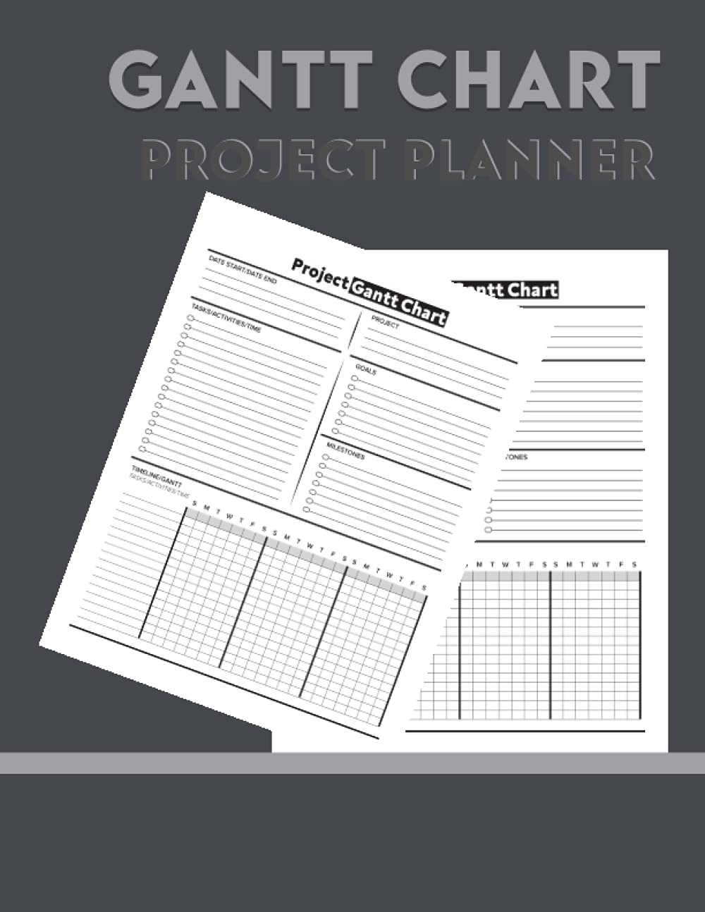 Project Gantt Chart: Project Planner, Gantt Chart, , Work Planner, Project Schedule, Student Agenda, Critical Path, Project Timeline,